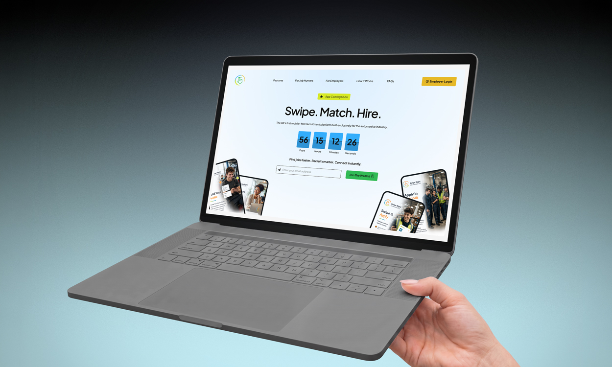 Swipe Right Jobs Website Launch